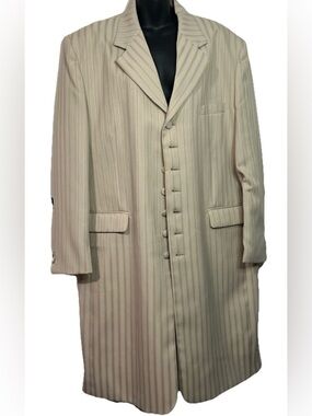 Pronti  Collection Vintage 90s/Y2K  By Phita Vintage Men Long Tuxedo Jacket. L